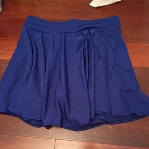 Blue Mini Skirt